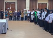 Bupati H. Erwin Burase Lantik 132 Kepsek Di Lingkungan Pemerintah Kab. Parimo