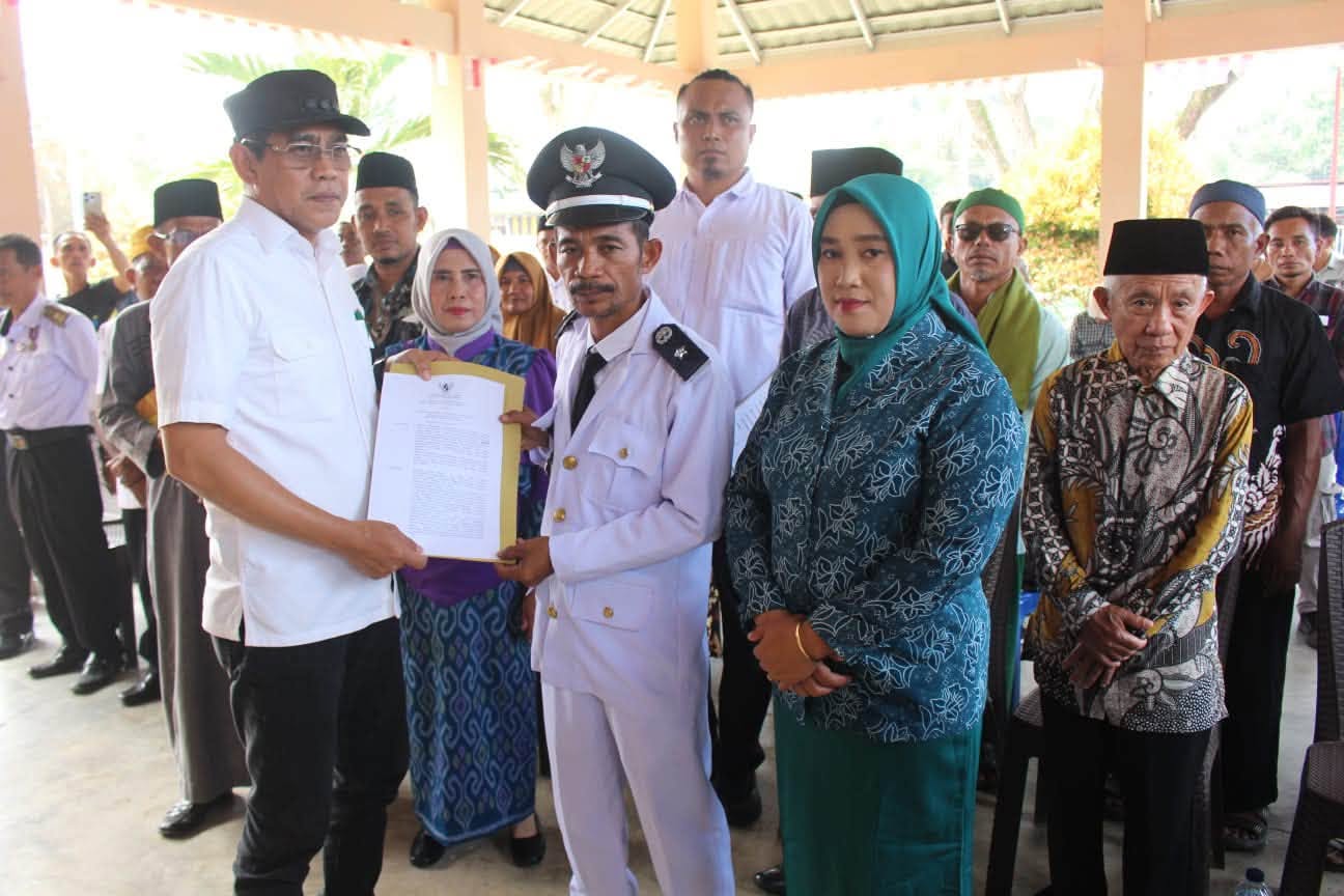 Kepemimpinan Desa Pangi Berganti, Irman Diminta Perkuat Pelayanan dan Pembangunan